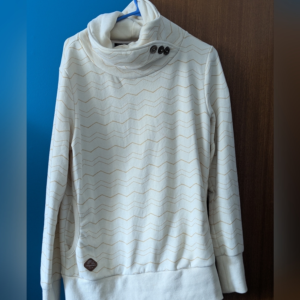 Ragwear yellow Sweatshirt -Fits Small